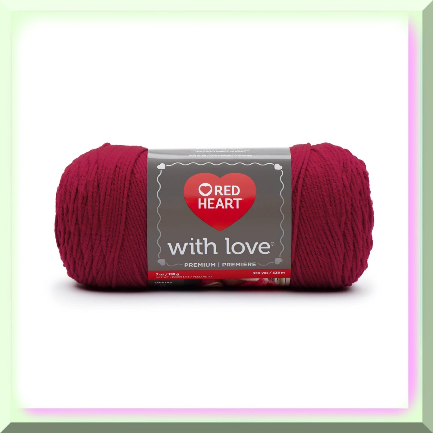 Berry Bliss Yarn Trio 198g Acrylic Worsted 370 Yards