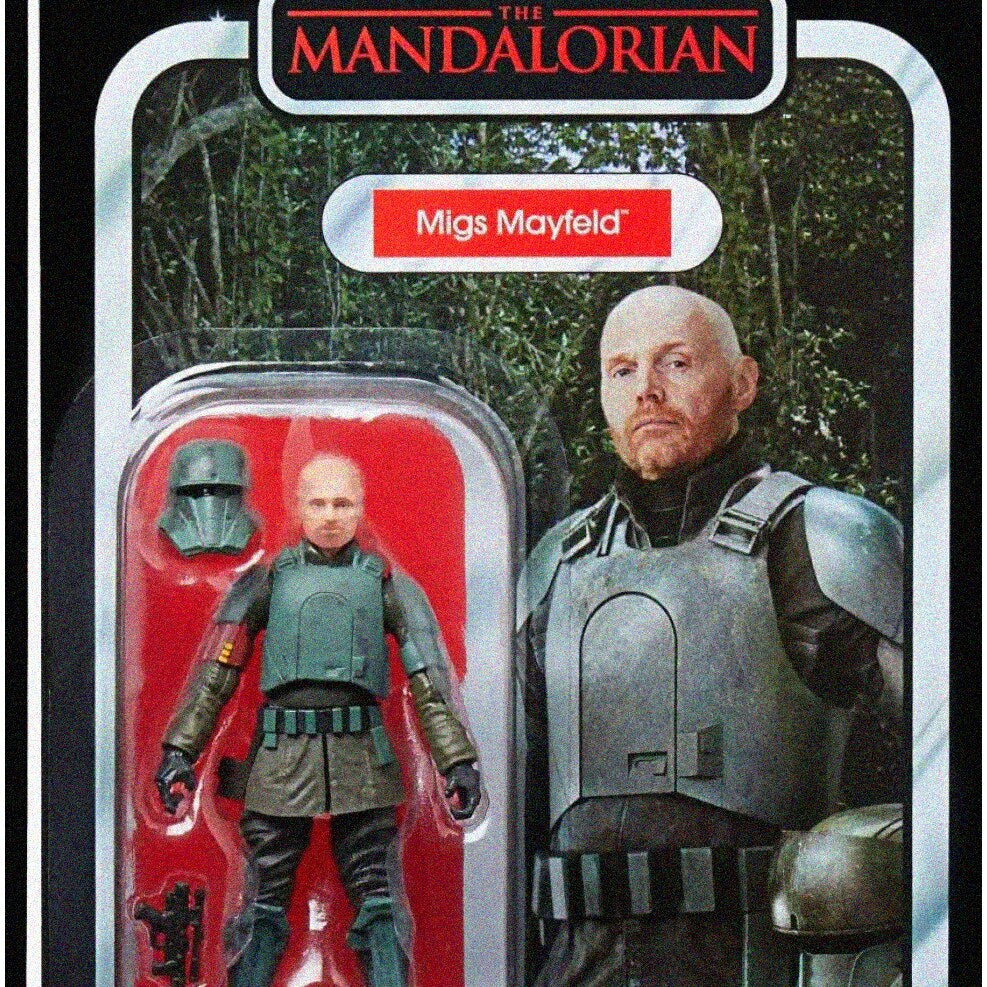 Retro Revival Migs Mayfeld Morak Action Figure 9.5 cm