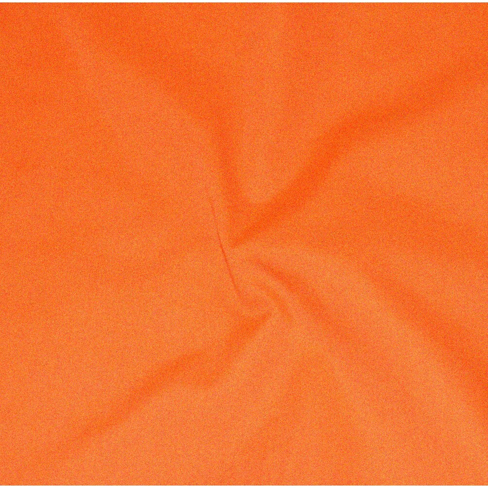 Vibrant Orange Broadcloth Fabric 60" Wide Cotton-Polyester