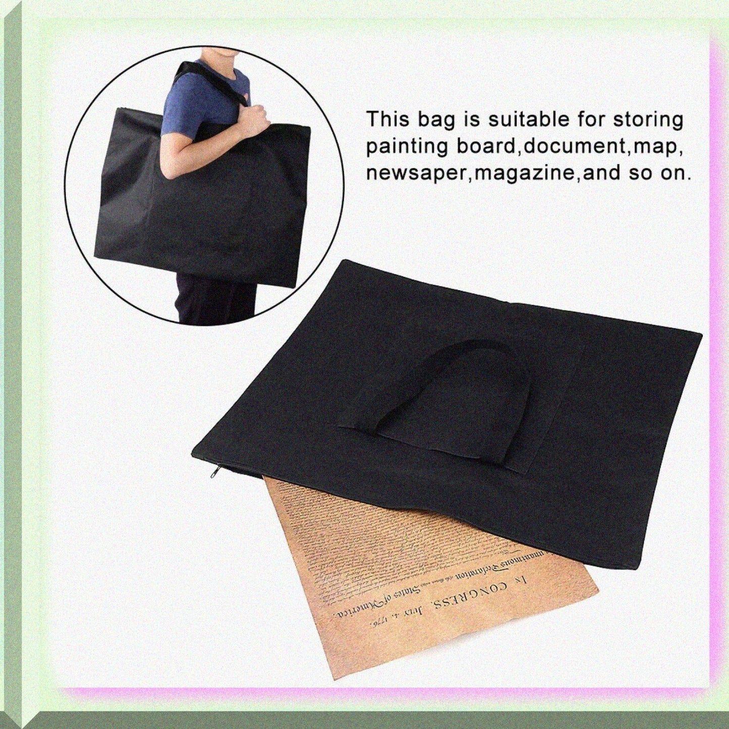 Art Painting Case Bag for A2 Drawing Boards