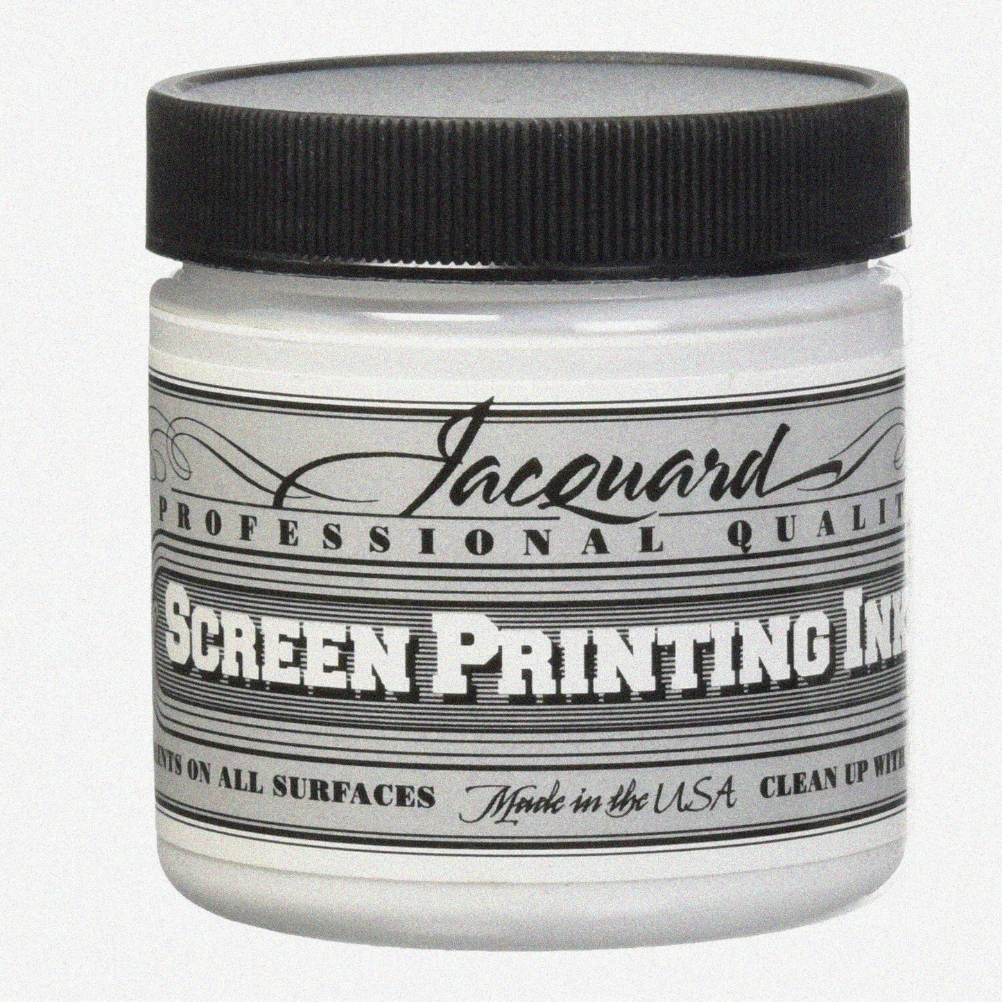 Water-Based White Screen Printing Ink 4oz