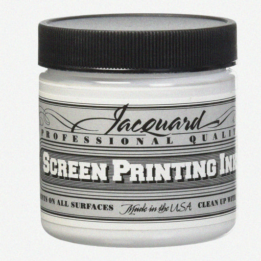 Water-Based White Screen Printing Ink 4oz