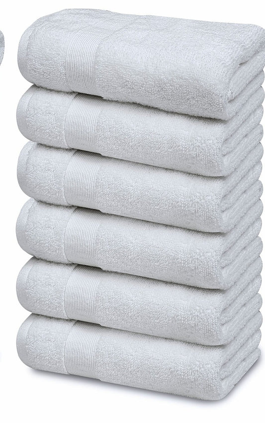 Resort Collection Soft Hand Towels 16x27 6 Pack