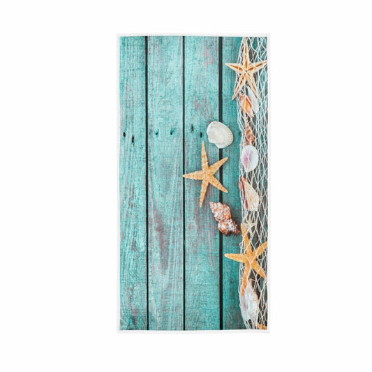 Seashell Starfish Hand Towels 16x30 in