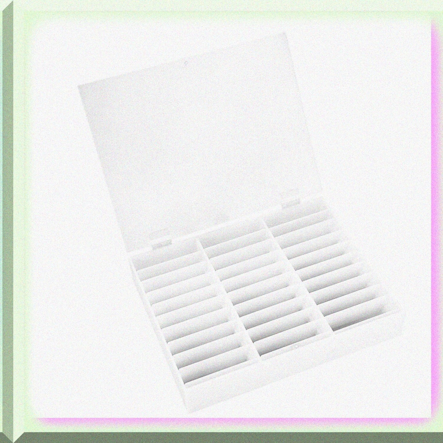 Fake Nail Organizer White 24x19x4.5cm