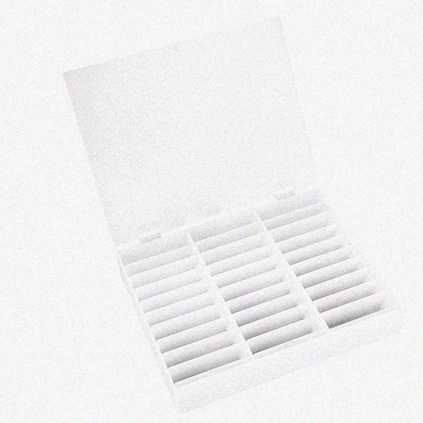 Fake Nail Organizer White 24x19x4.5cm