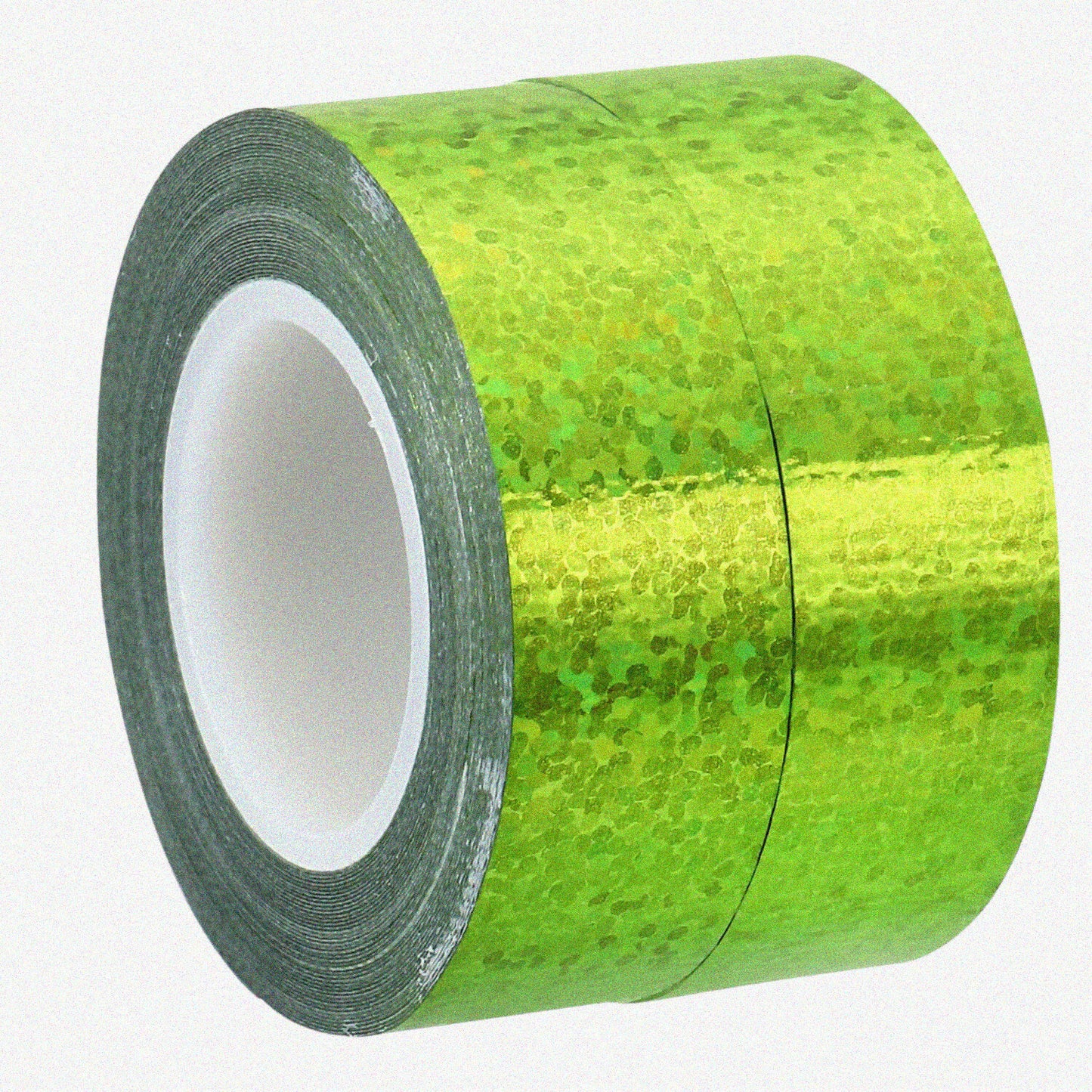 Glitter Sparkle Tape 15mm x 5m Green 2 Pack