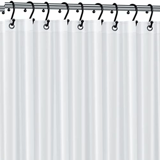 72"W x 72"H PVC-Free Shower Curtain Liner
