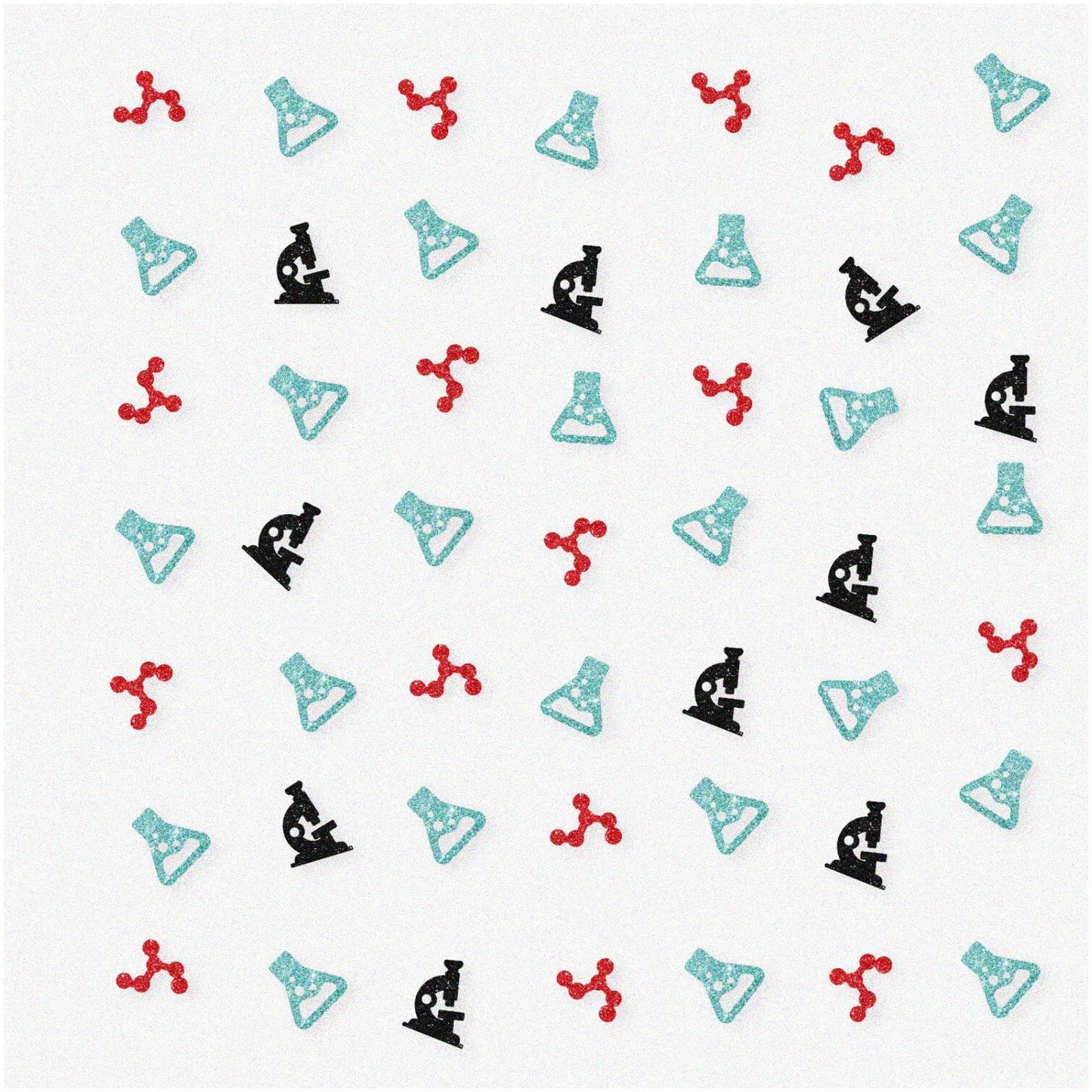 Chemistry Confetti Blast Glitter Paper Scatters 100 pcs