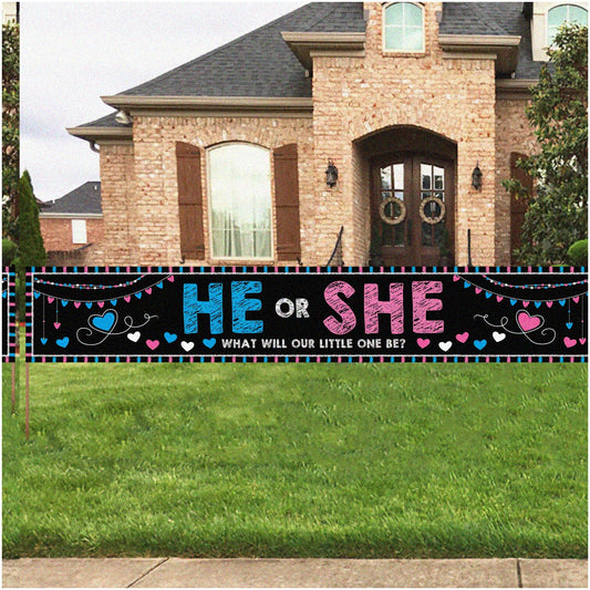 Sunflower Hanging Banners 30x180cm 2 Pack