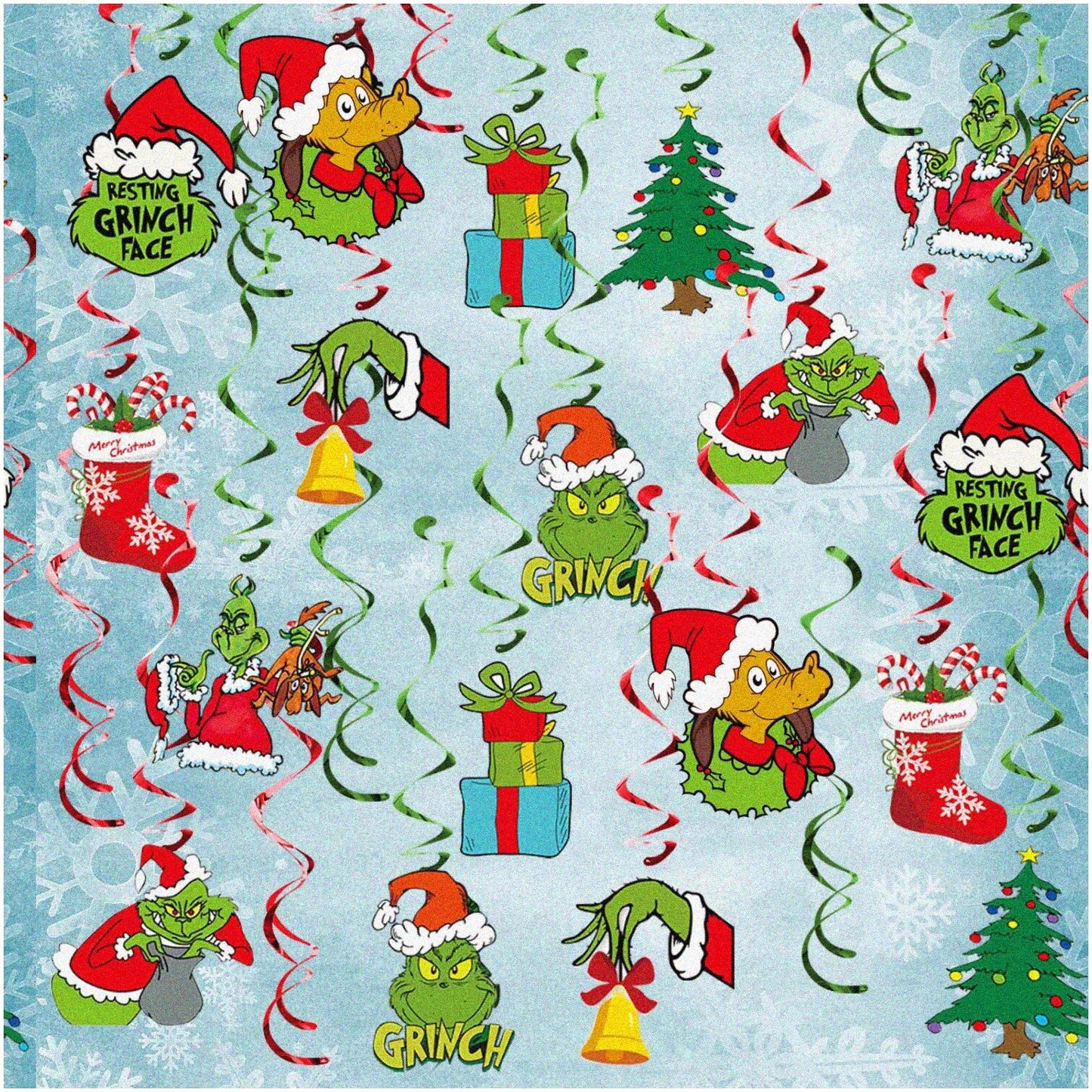 Retro Boho Party Kit 25Pcs Hanging Decorations