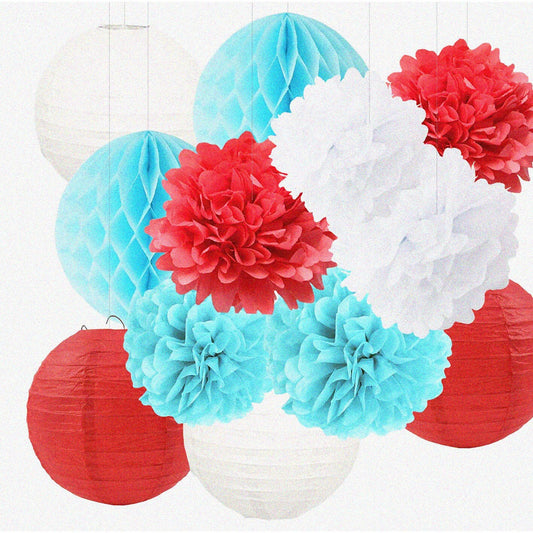 Seuss Celebration Kit: Cat in The Hat, Thing 1 & 2 Decor