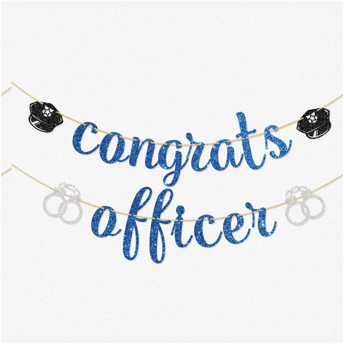 Sparkle Fiesta Party Pack Glitter Paper Banner Set