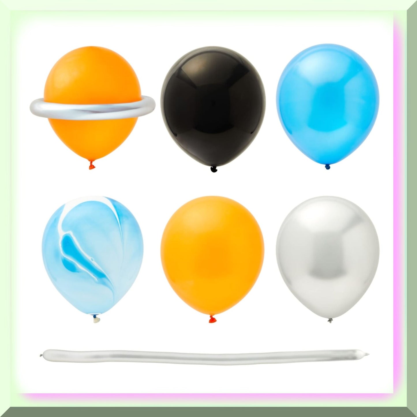 102-Piece Outer Space Party Decorations Set