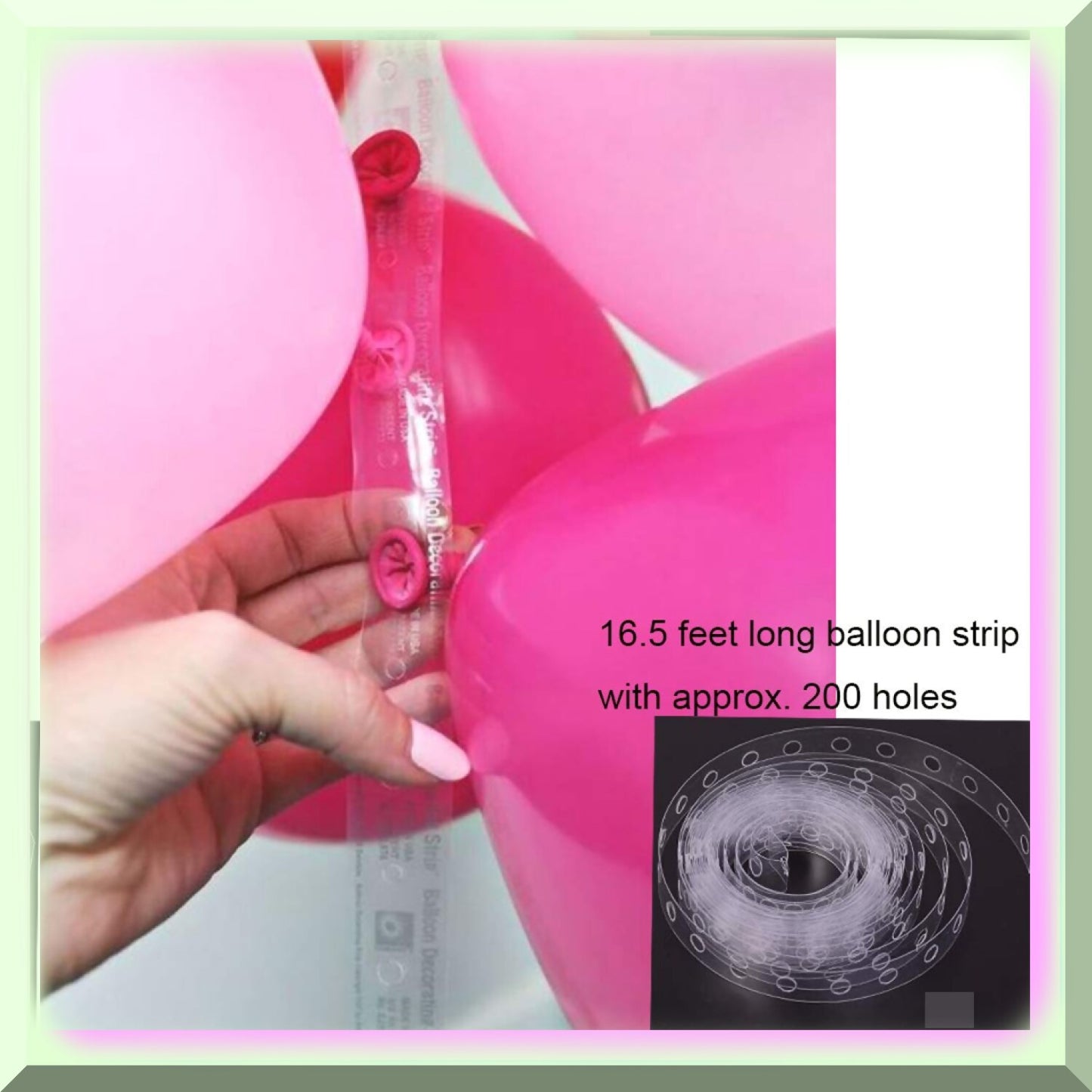 100-Pack Latex Balloons Assorted Colors 10 Inches