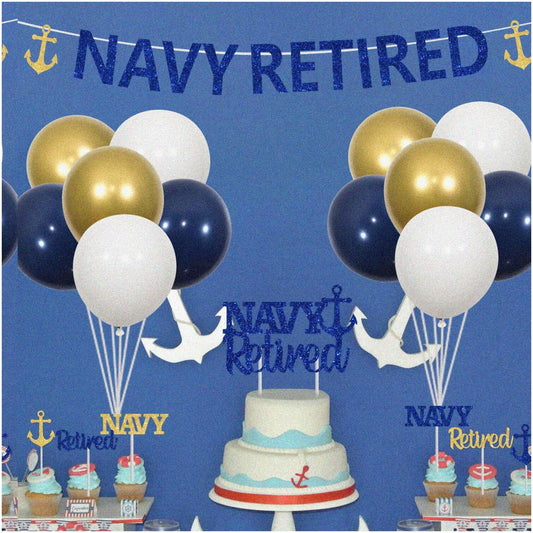 Glittery 30th & 35th Birthday Banner Black