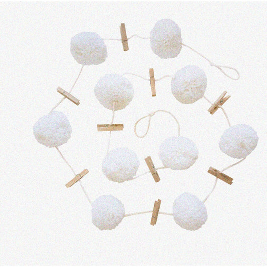 Baby Blossom Garland, 6ft, Multicolor