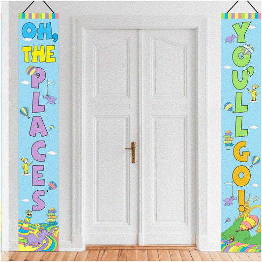 16Pcs Blue Silver 16th Birthday Hanging Swirl Decorations