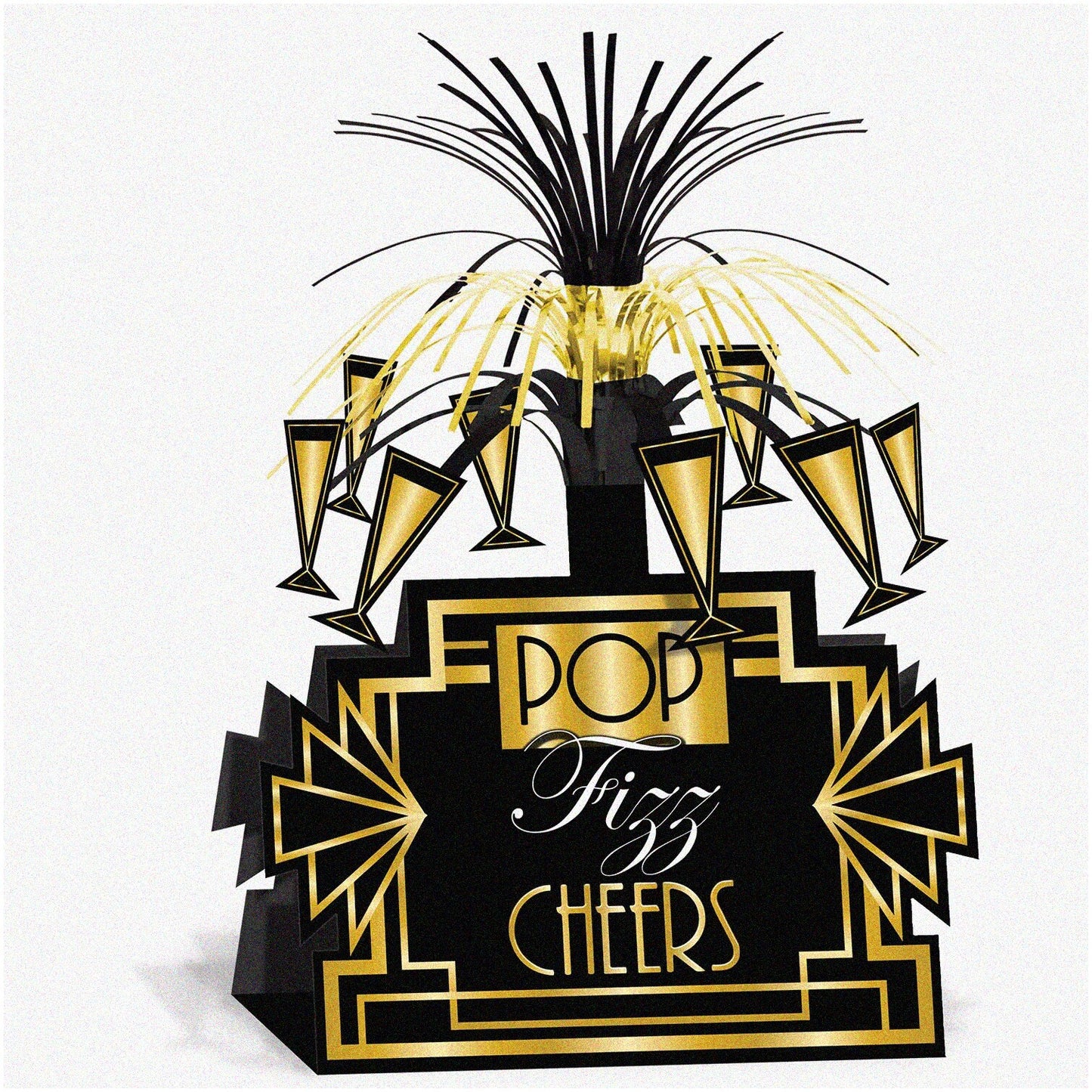 Roaring Decades Tabletop Centerpiece