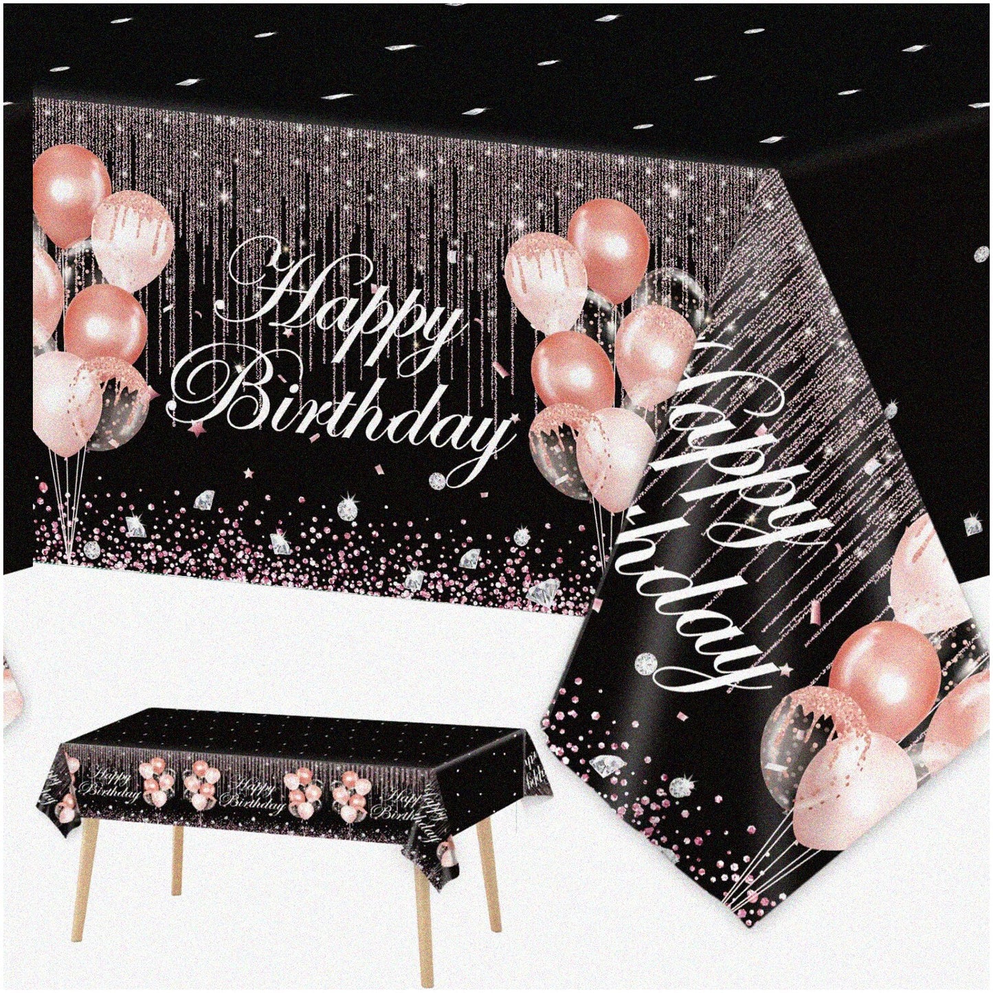 Teal Balloon Garland Kit 148Pcs with Gold Stickers