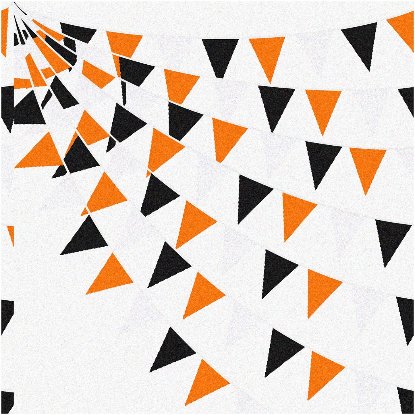 Tri-Color Fabric Bunting Banner 32Ft with 36 Flags