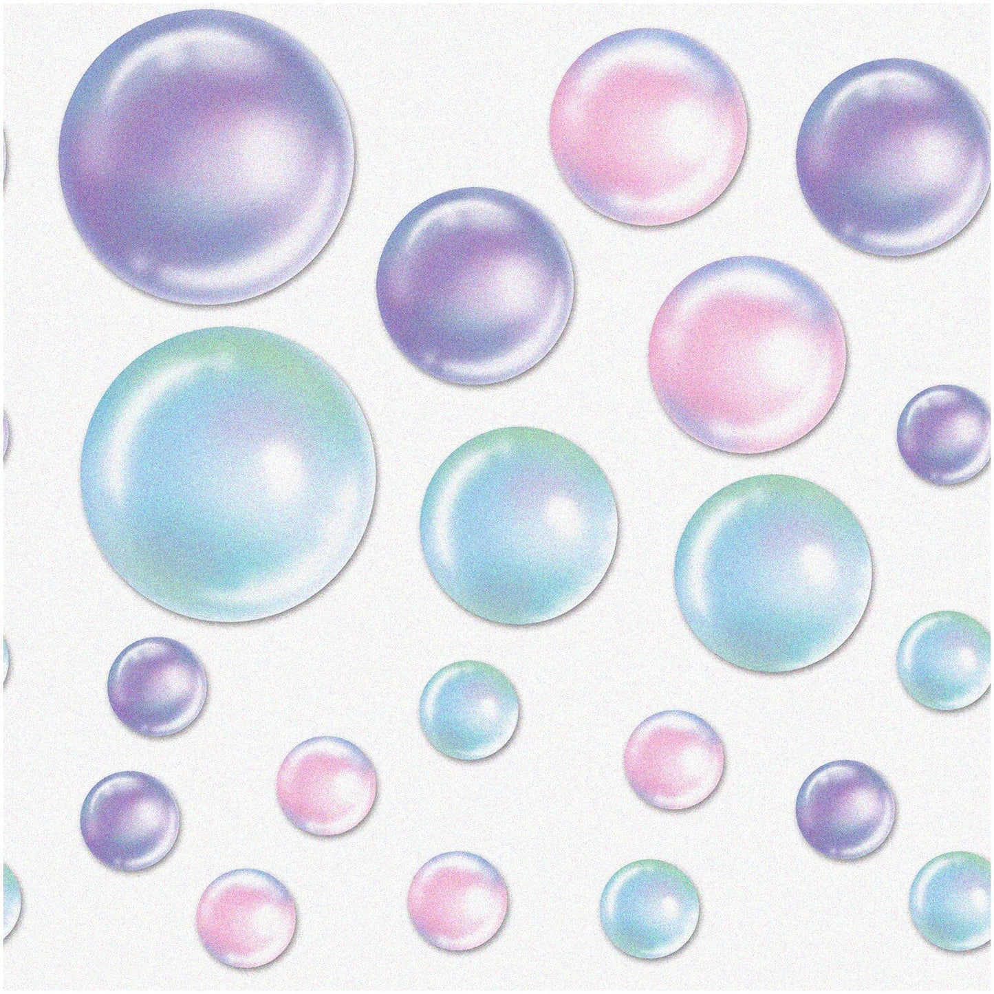20-Piece Under the Sea Bubble Cutouts Assorted Sizes