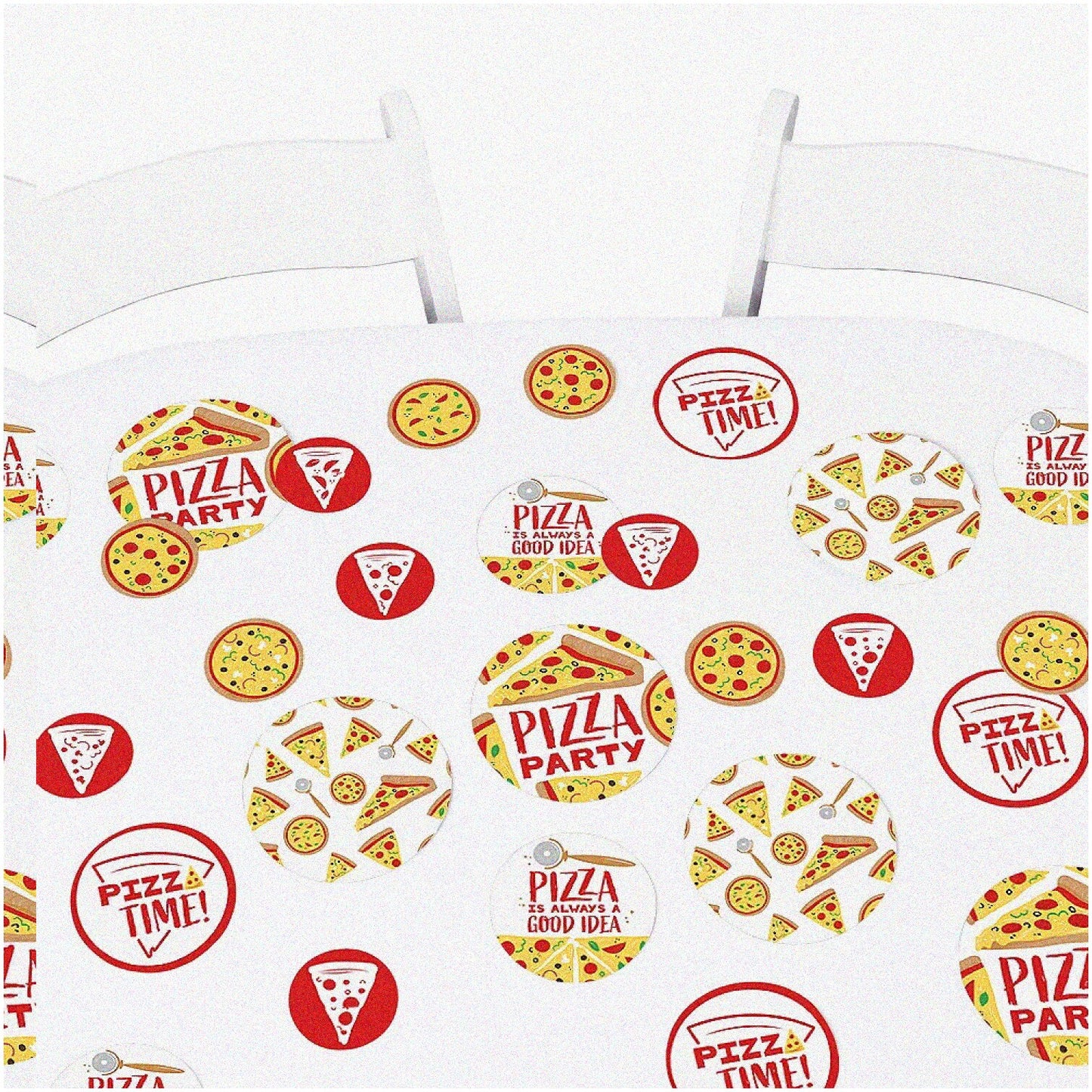 Giant Circle Confetti Decorations for Baby Shower or Birthday