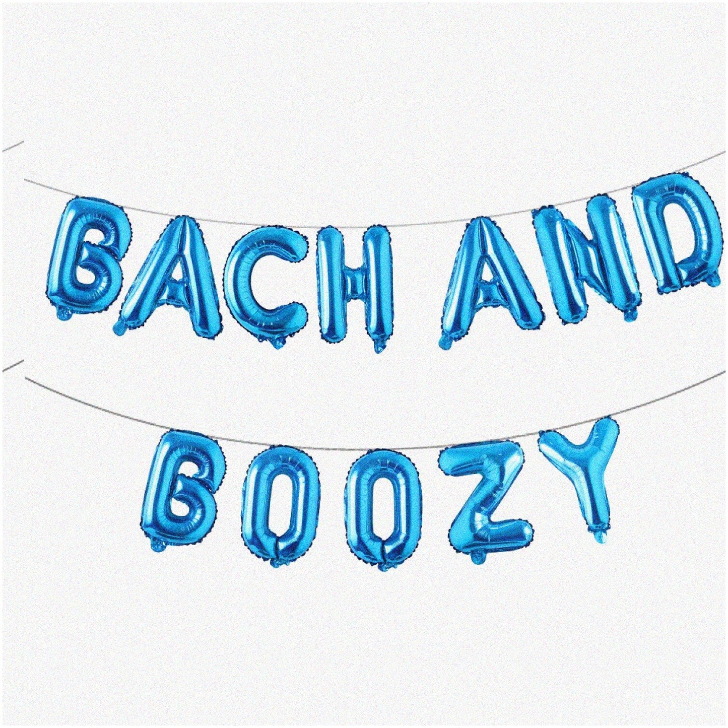 Bach and Boozy Bash Balloons 16-Inch Banner Sign