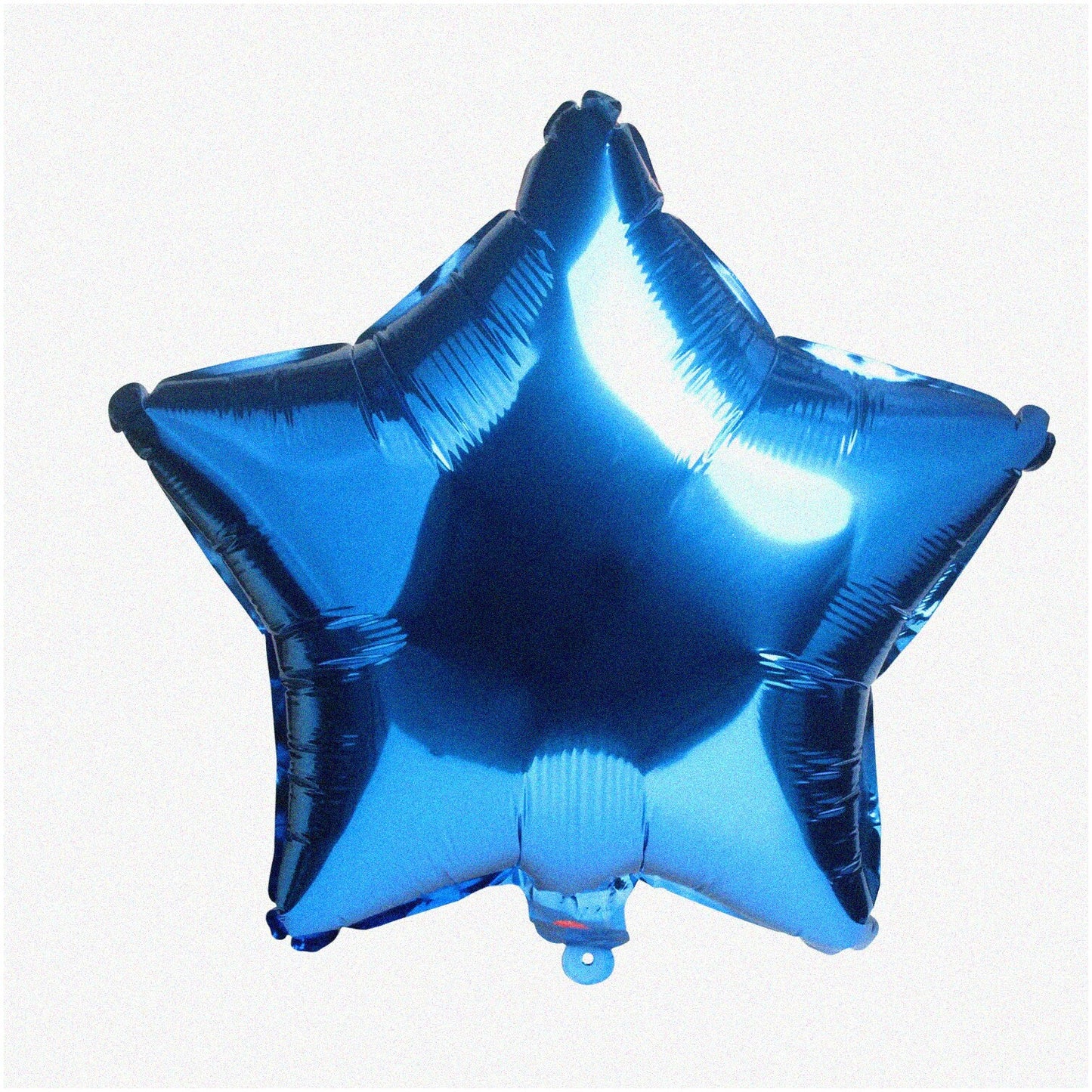 10pcs 18" Blue Mylar Balloons Set