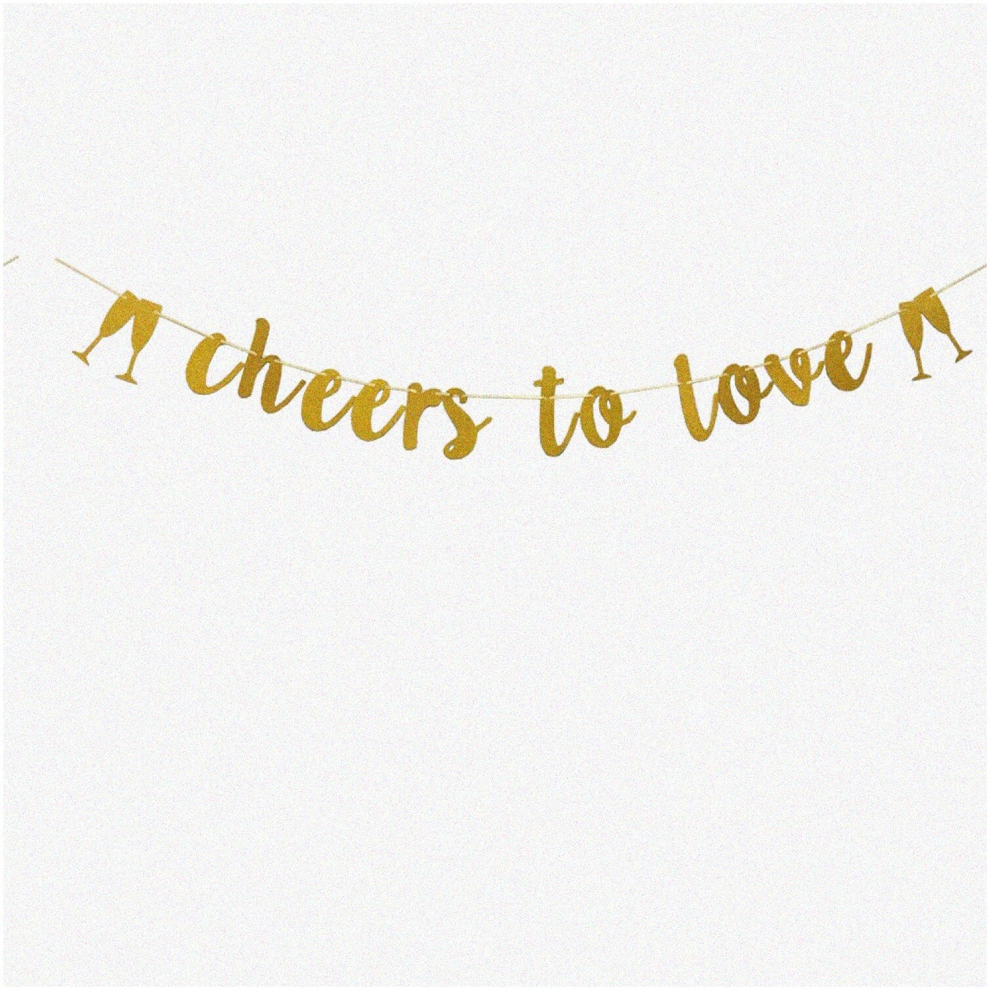 Love Celebration Banner for Weddings and Parties