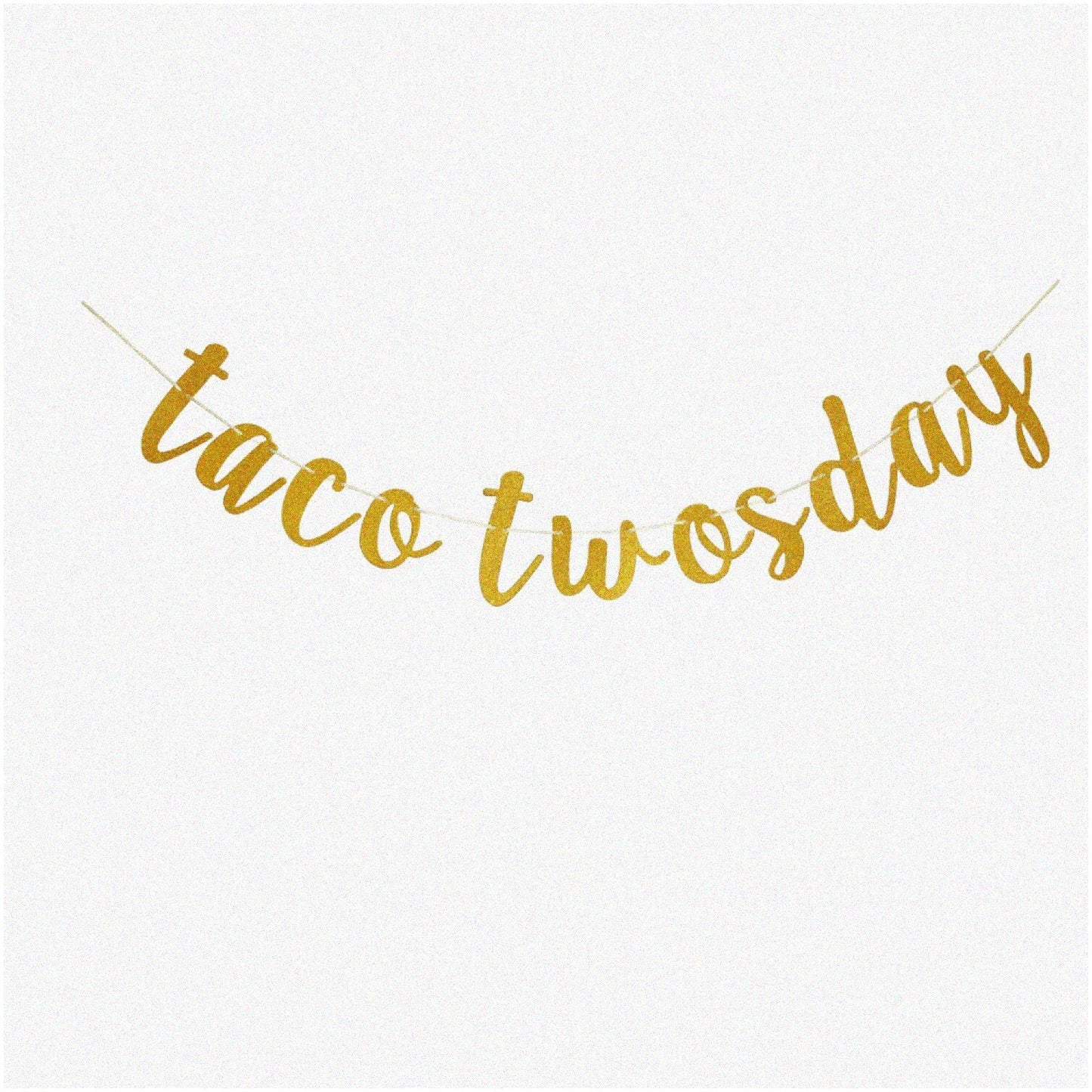 Fiesta Fun 2nd Birthday Taco Twosday Banner