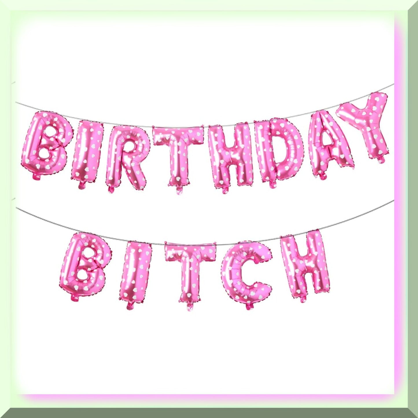 16-inch Aluminum "HAPPY BIRTHDAY" Letter Balloons Set