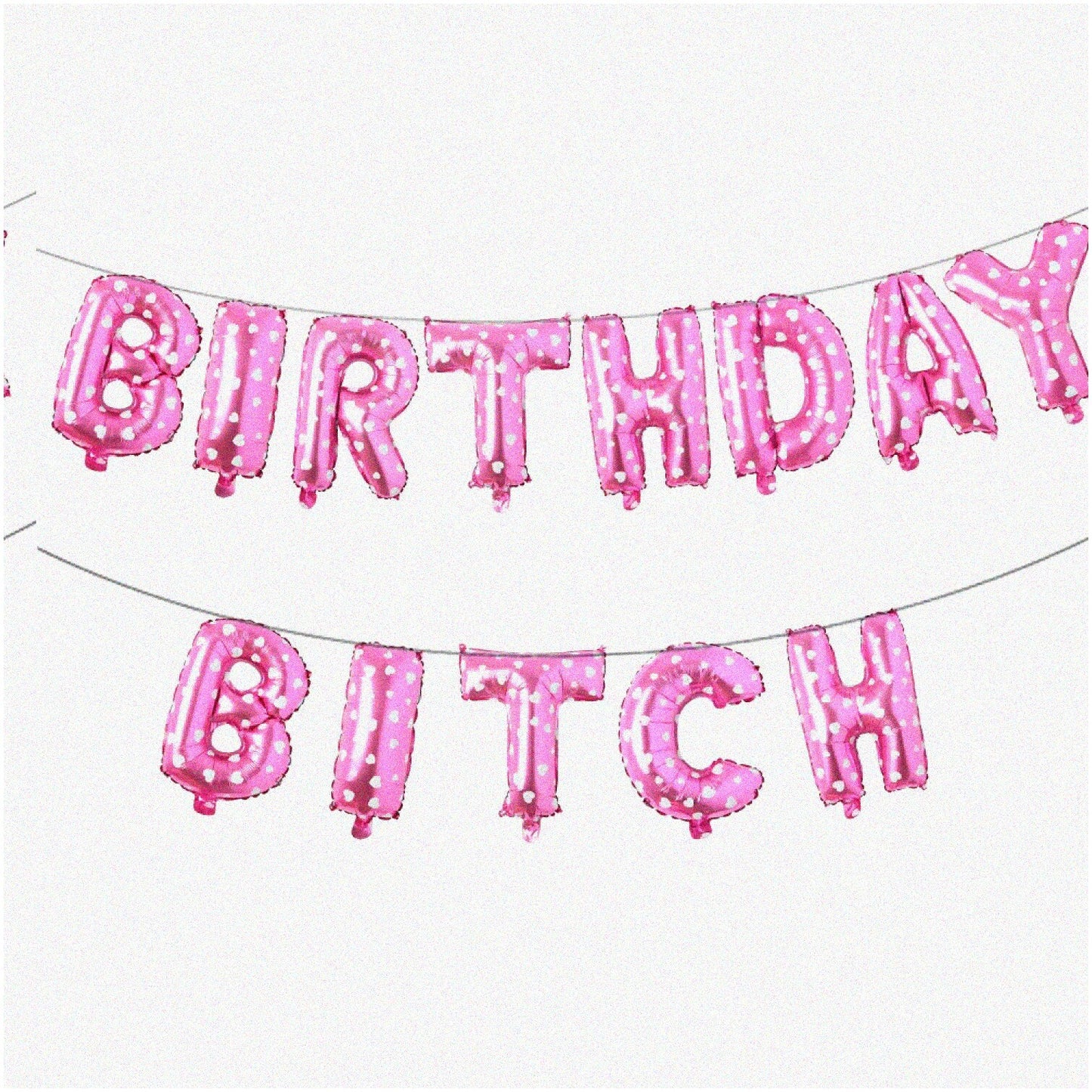 16-inch Aluminum "HAPPY BIRTHDAY" Letter Balloons Set