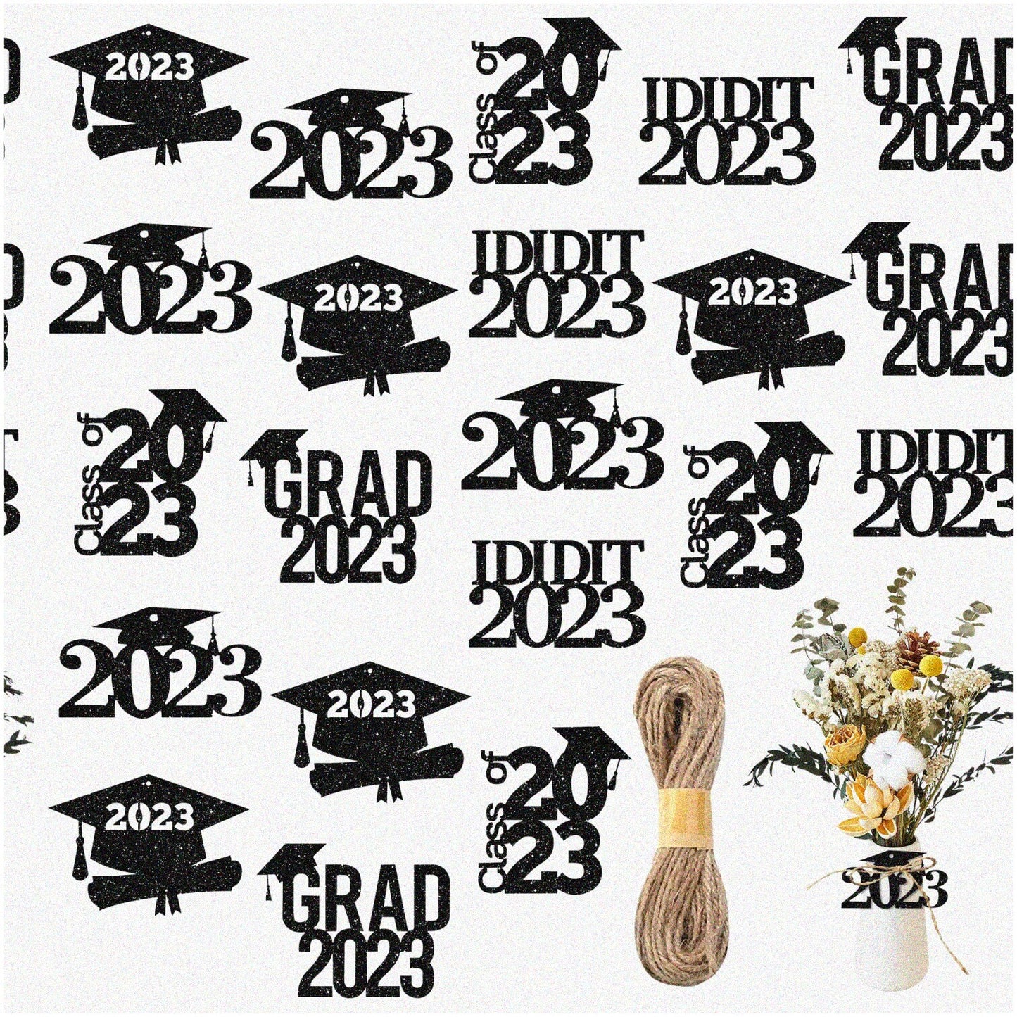 Race Car Party Decorations 60PCS Black Silver