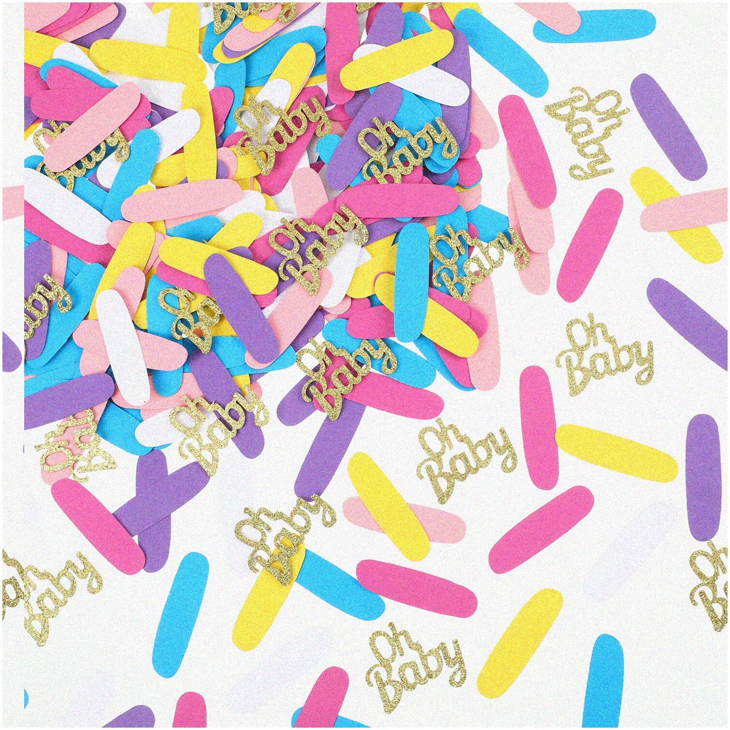 Baby Shower Donut Paper Confetti 350 Pieces