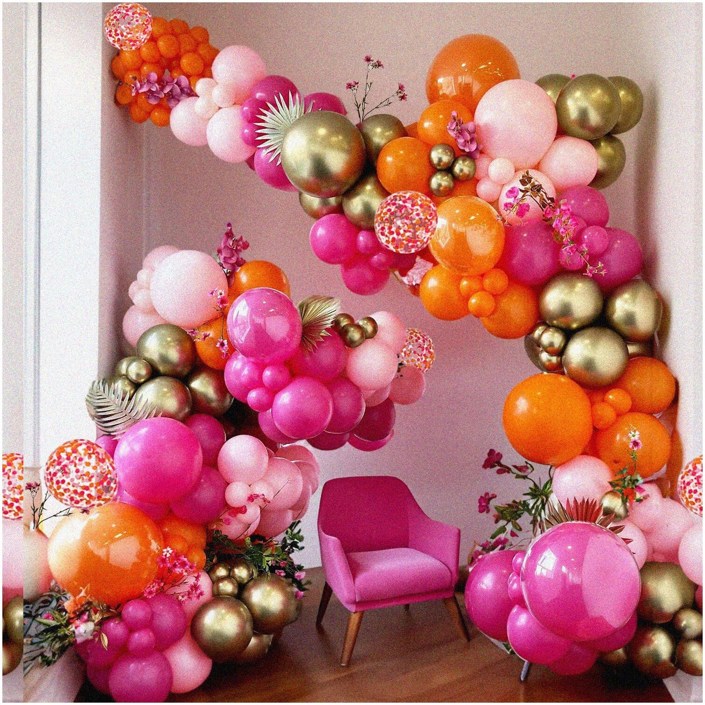 Tropical Luau Bachelorette Balloon Arch Kit