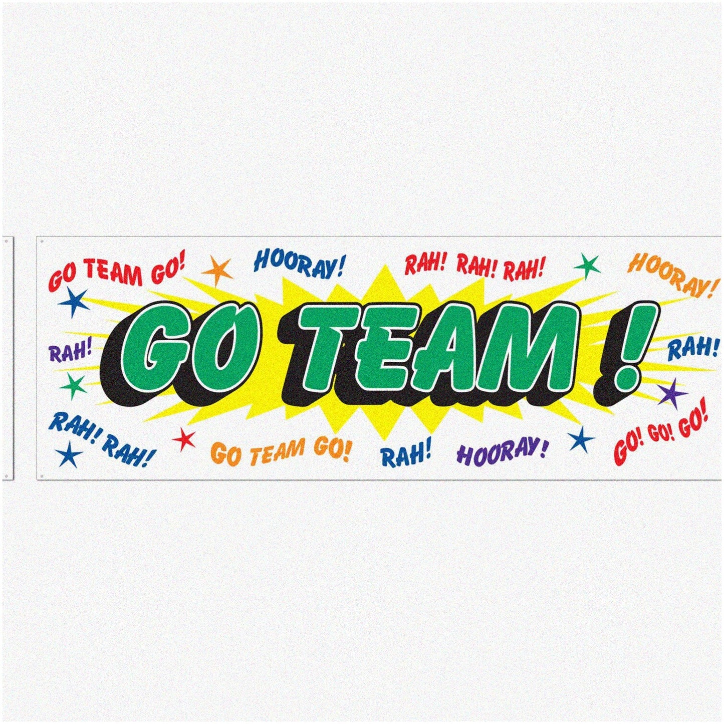 Victory Vibes Celebration Banner 5ft x 21in