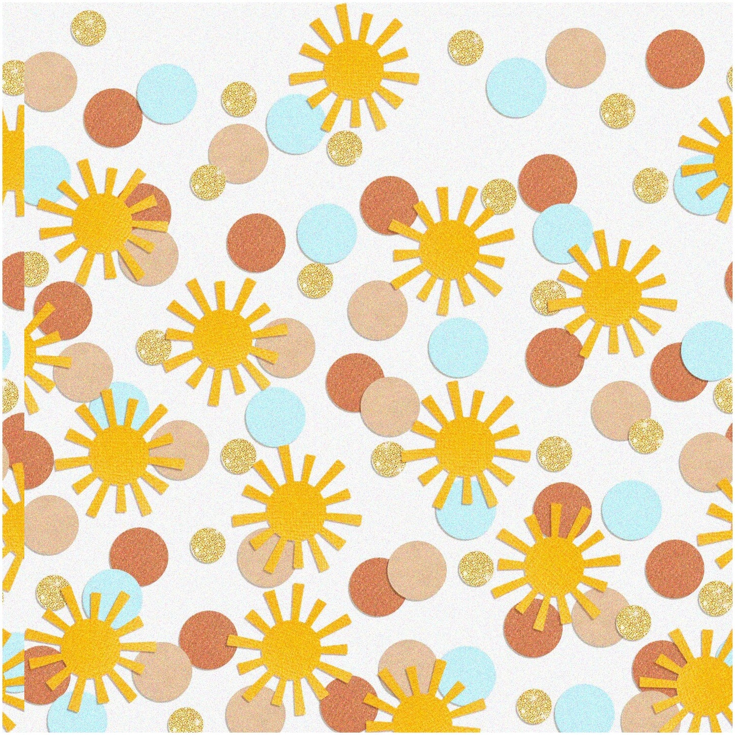 Sunshine Celebration Party Pack with Confetti and Decorations
