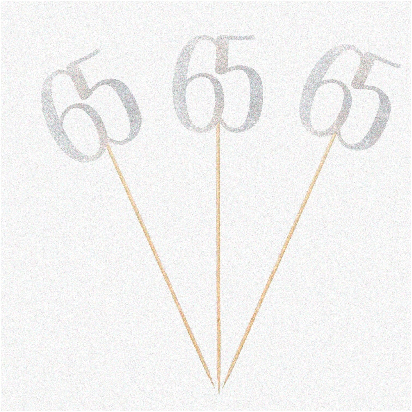33rd Birthday Glitter Number Centerpiece Kit