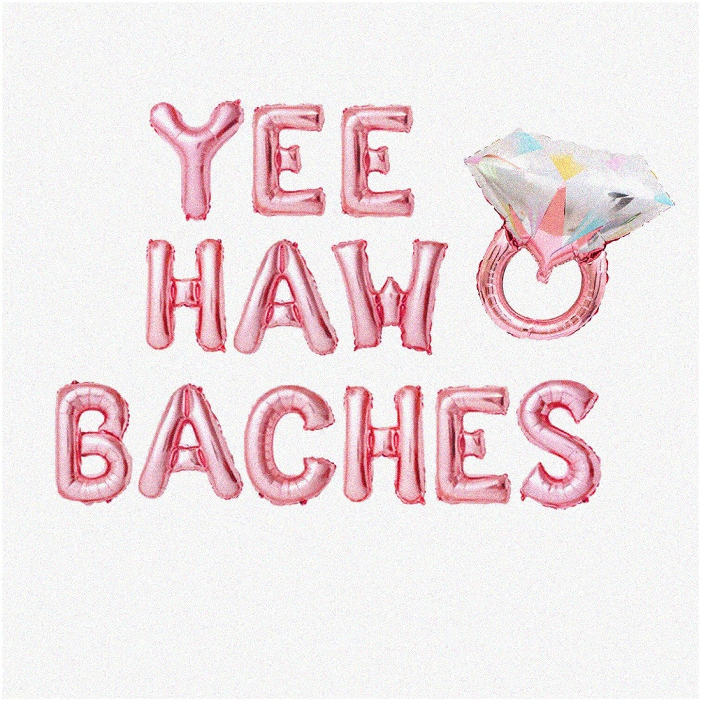 Rose Gold Balloon and Banner Set for Parties