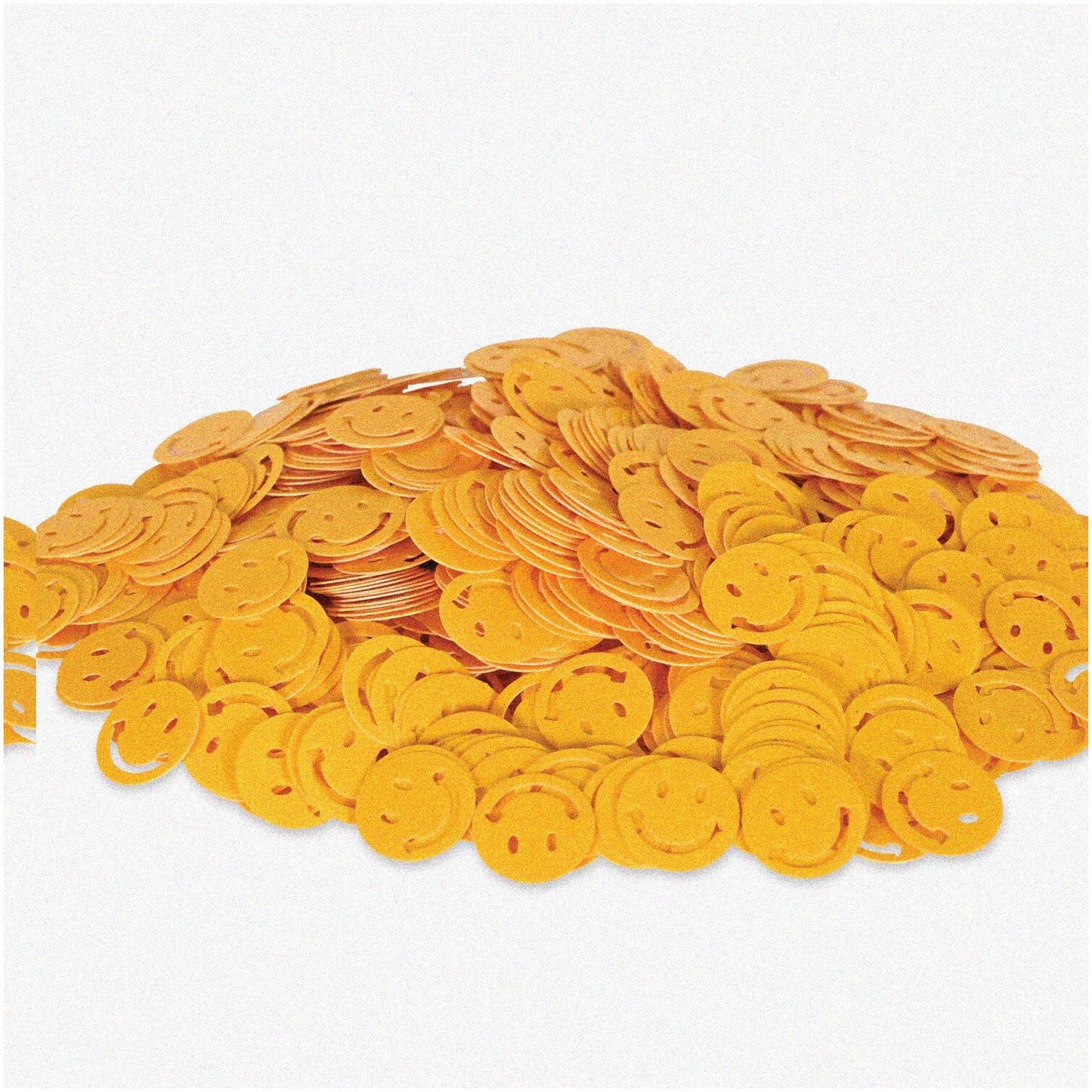 Yellow Happy Faces Party Confetti 1 oz