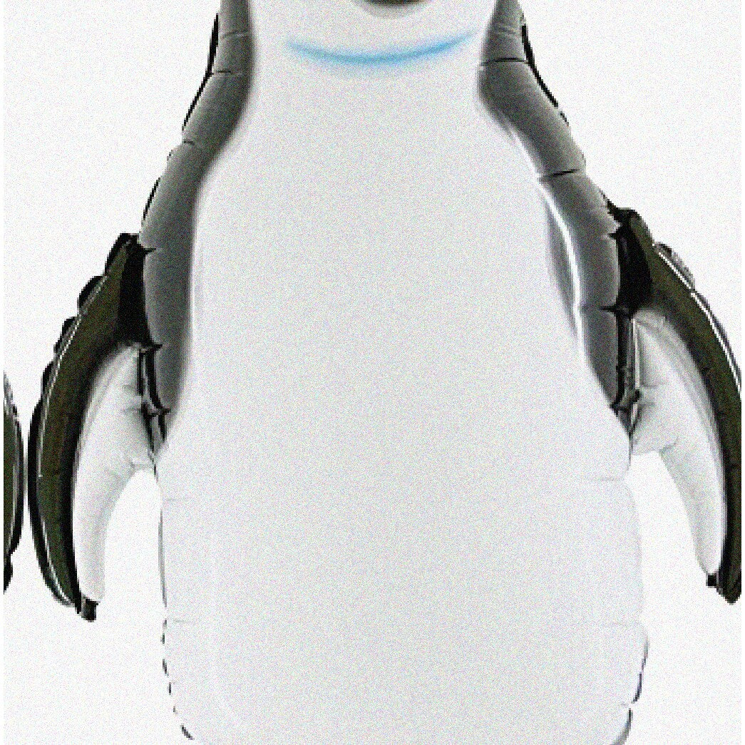 30" Black & White Penguin Balloon