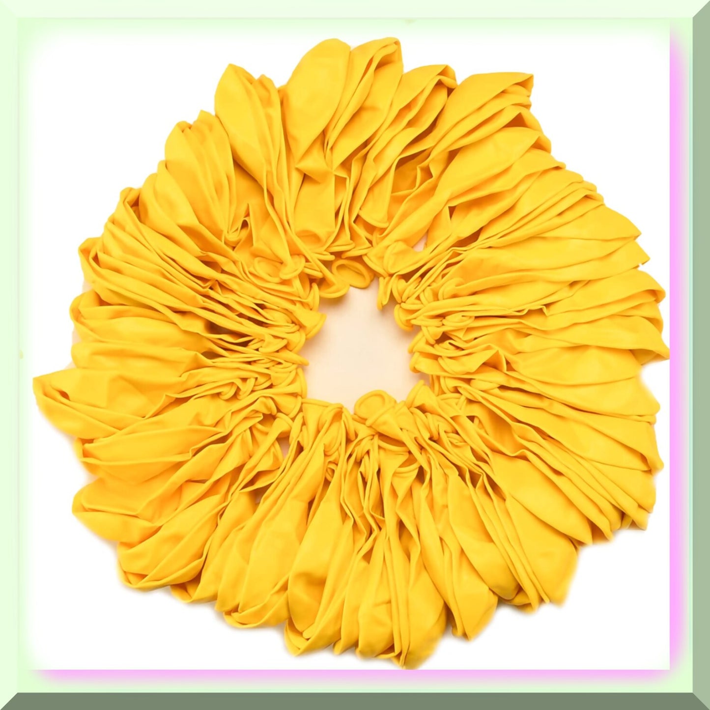 12" Yellow Latex Balloons, 100 Pack