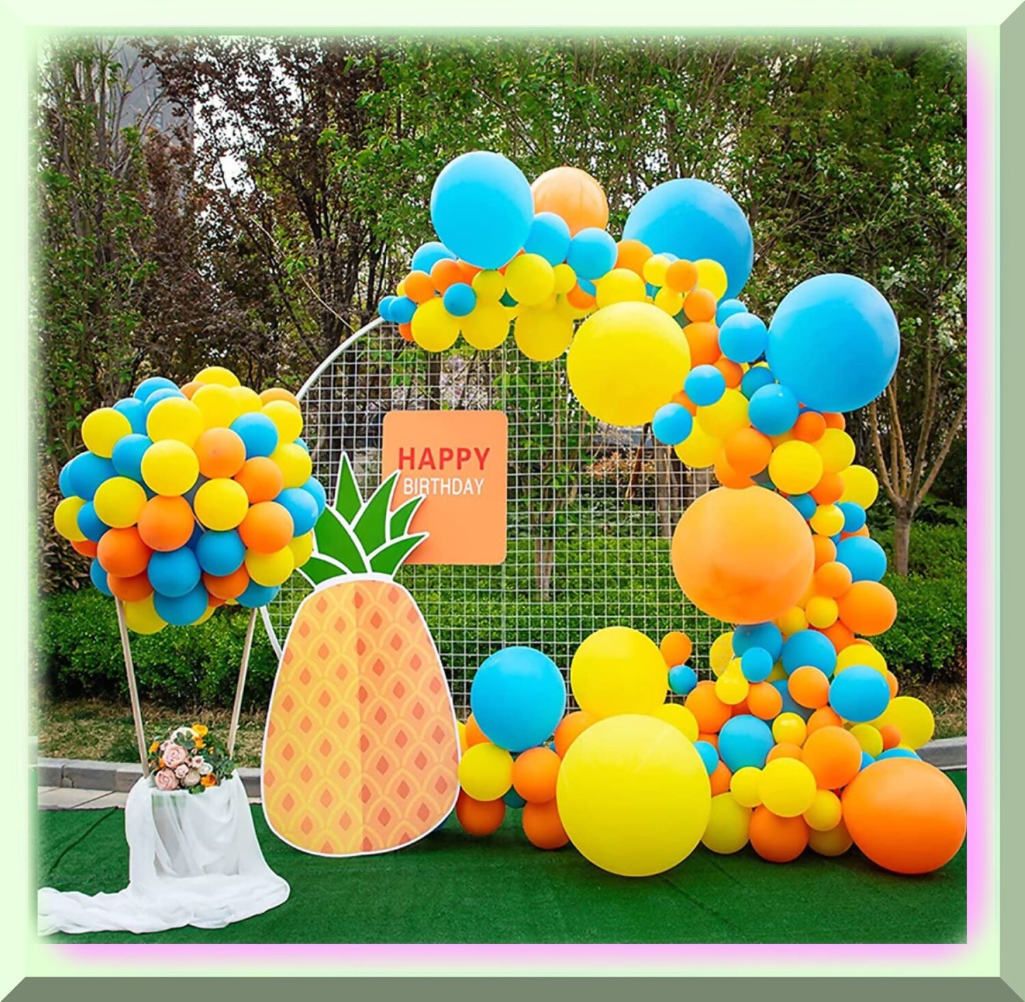 12" Yellow Latex Balloons, 100 Pack