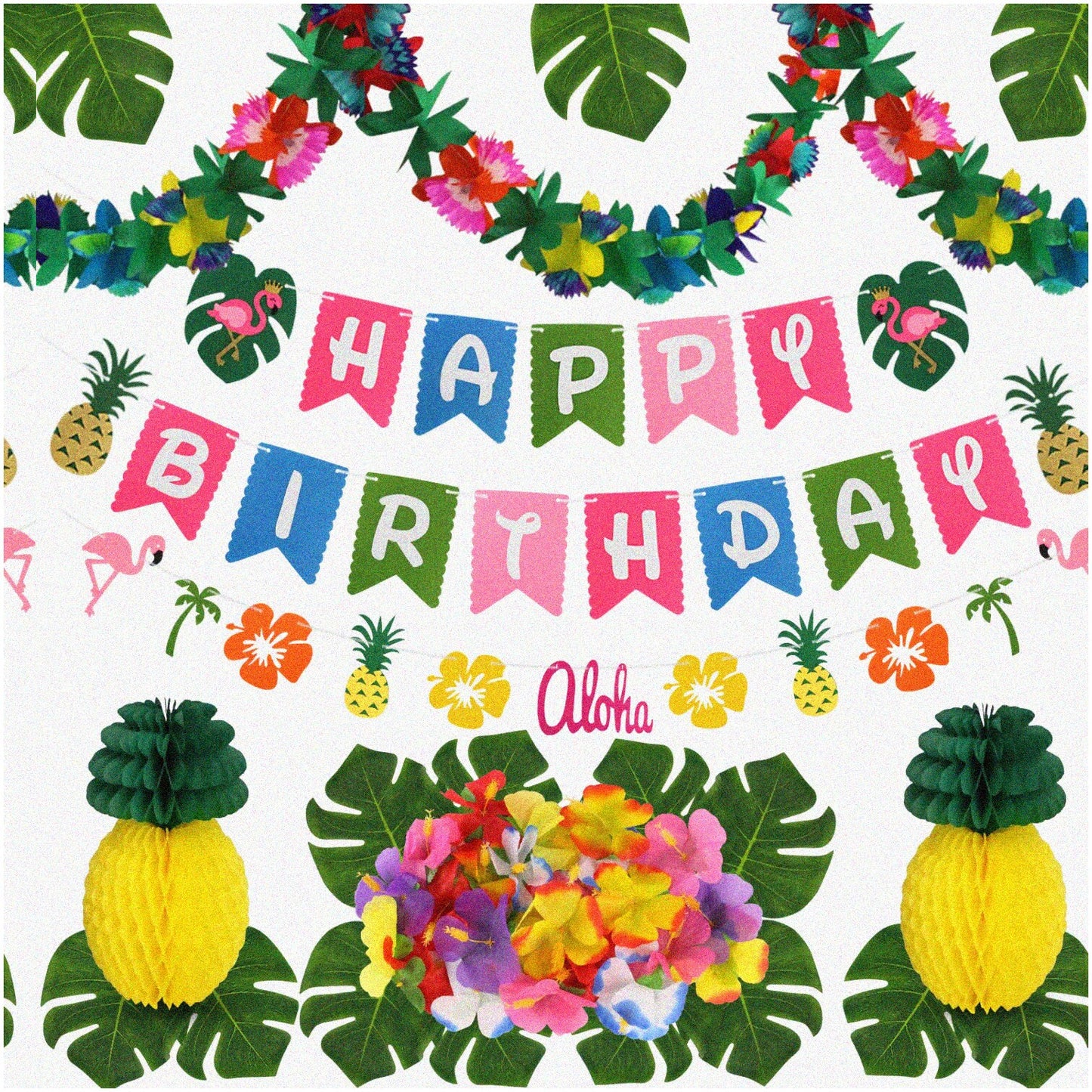 Tropical Paradise Party Pack Decorations