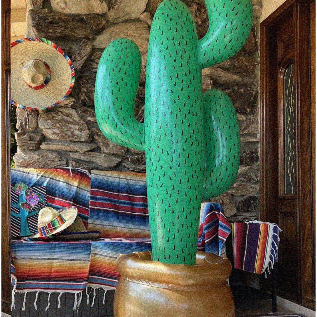 76-Inch Inflatable Cactus for Parties