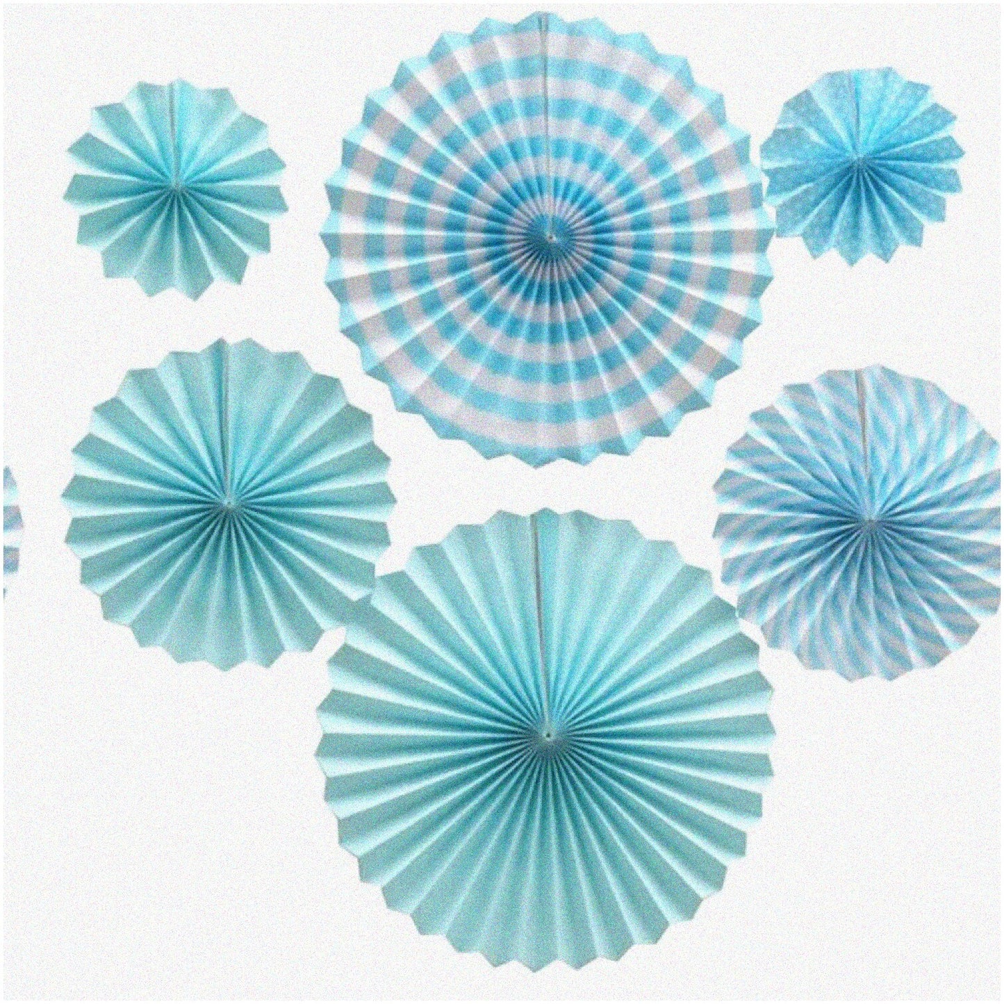 Pumpkin Patch Party Swirl Streamers Blue Baby Shower Decorations