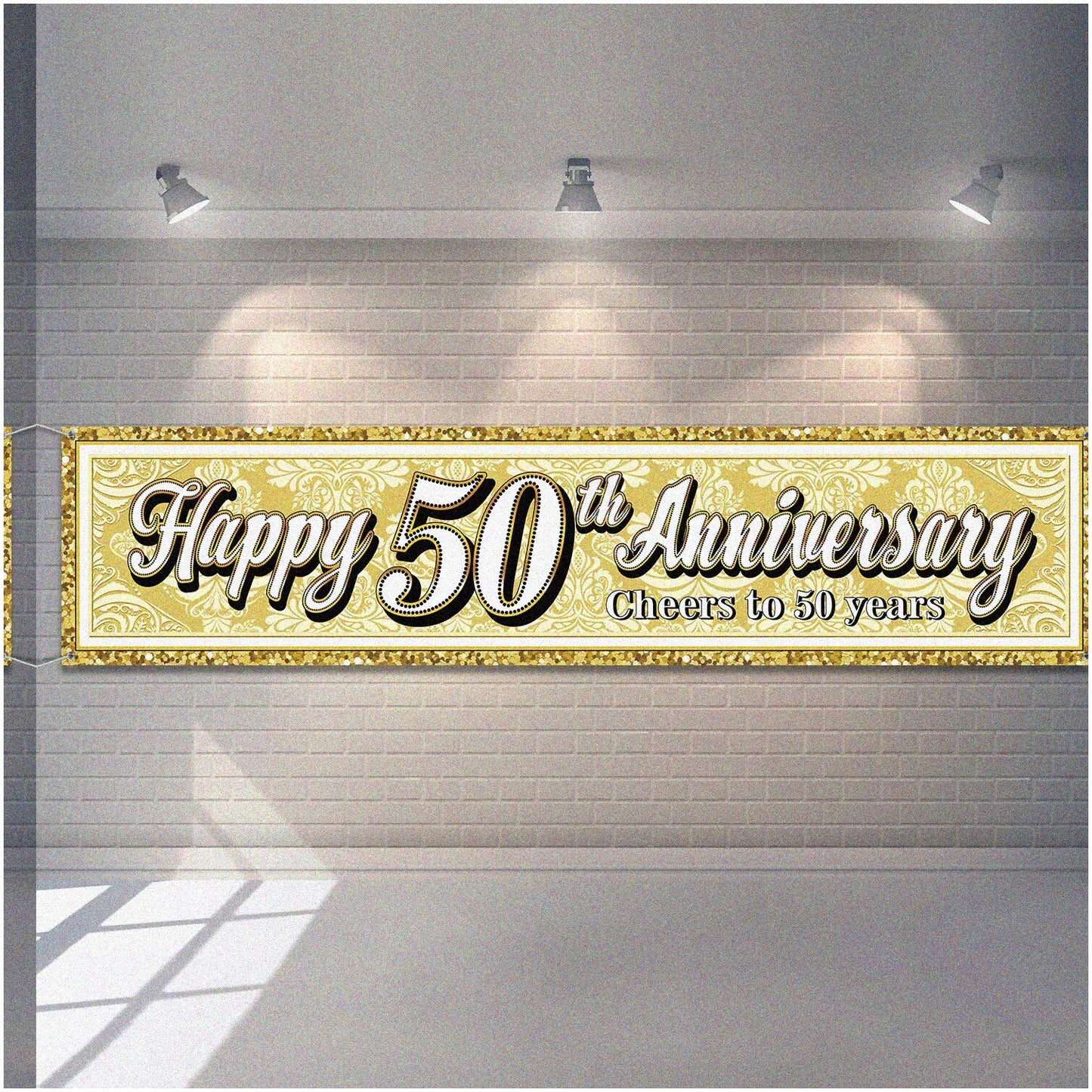Golden Jubilee 50th Anniversary Celebration Banner