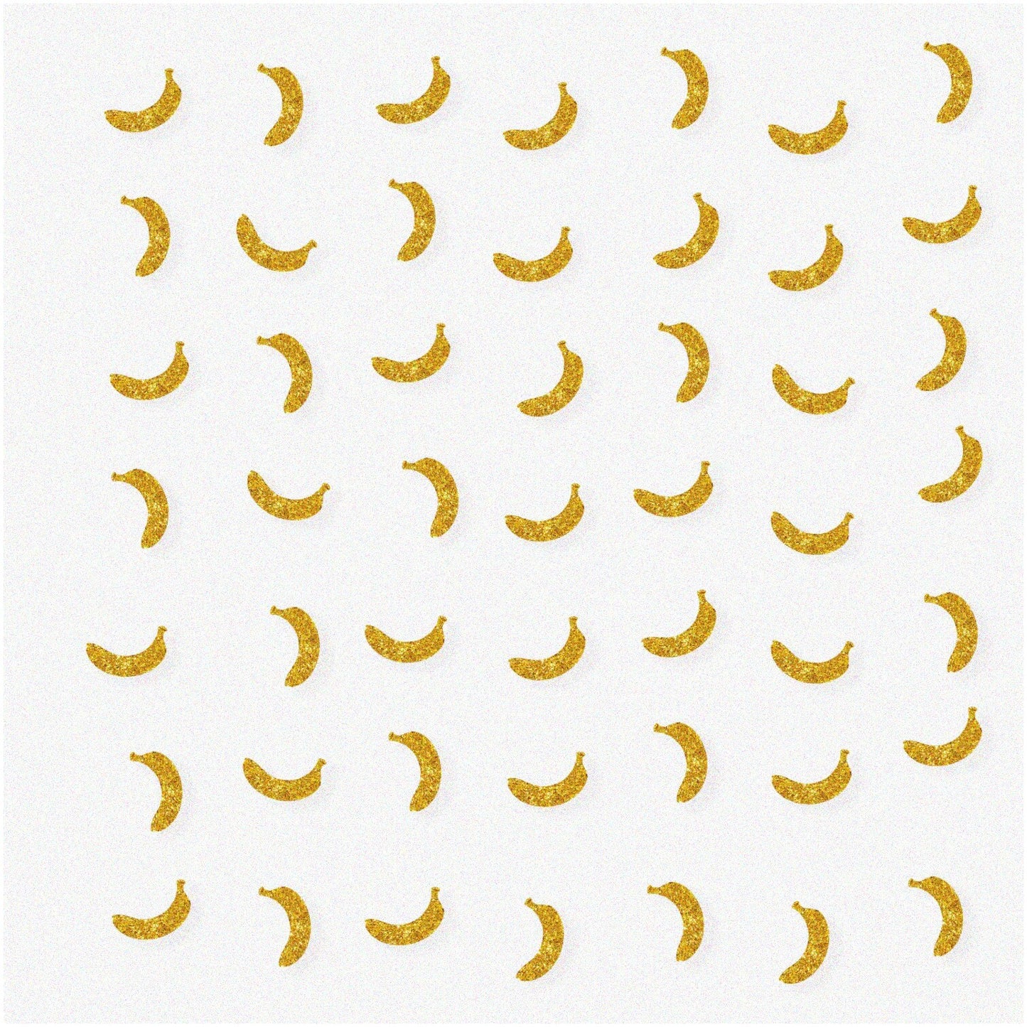 Banana Sign Cut Out and Confetti Party Pack