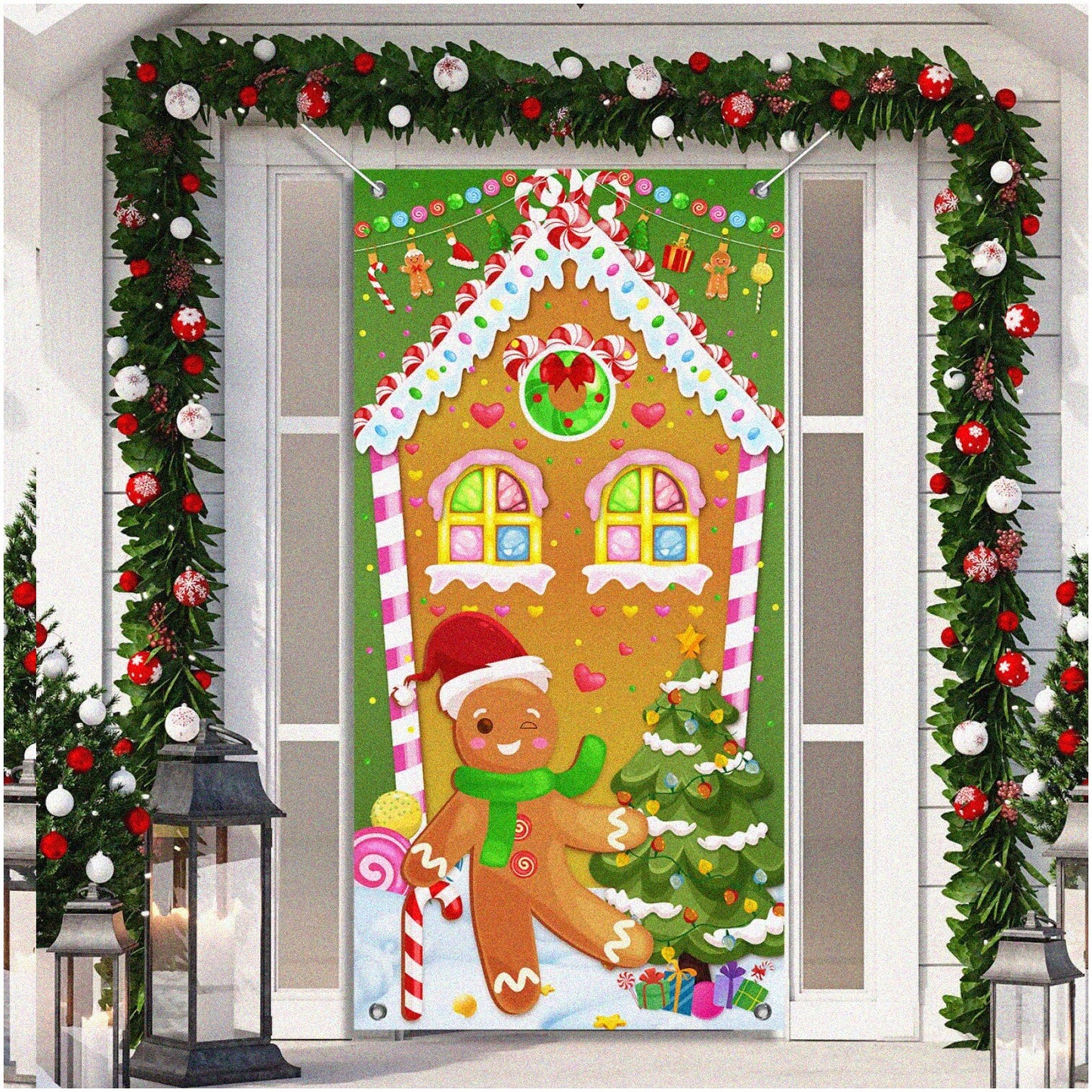 Wild Camp Adventure Party Decor Kit - 30 Hanging Swirls
